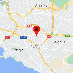 Burçak Eyüboğlu Batı Ataşehir Anaokulu Harita