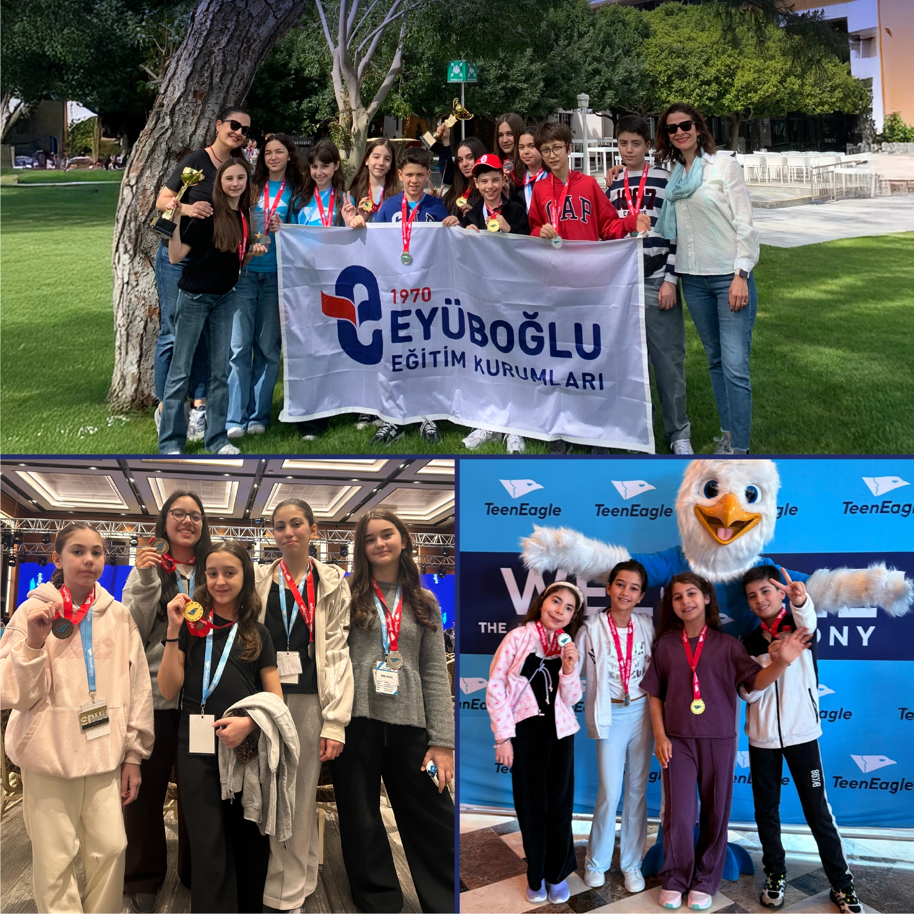 Eyüboğlu Öğrencilerinden TeenEagle Türkiye Bölge Finalleri’nde Büyük Başarı!